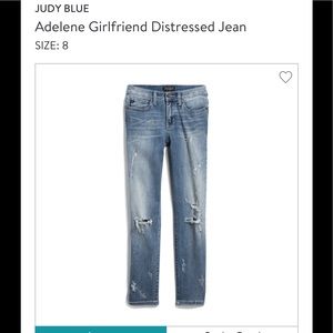 Judy blue distressed jeans